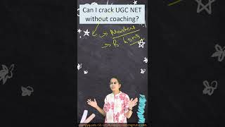 Can I crack UGC NET without coaching? #ugcnet #netjrf