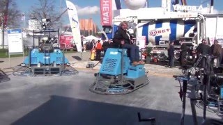 Beton Trowel Bt120 Hydraulisk 44 Hk Kybota Vannavkjølt Diesel Turbo