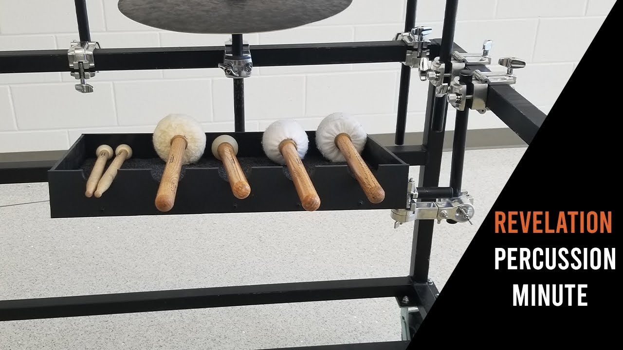 Revelation Percussion Minute Mallet Tray YouTube