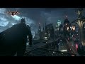 [4K] Stormy Night Walk in Gotham City | Batman: Arkham Knight