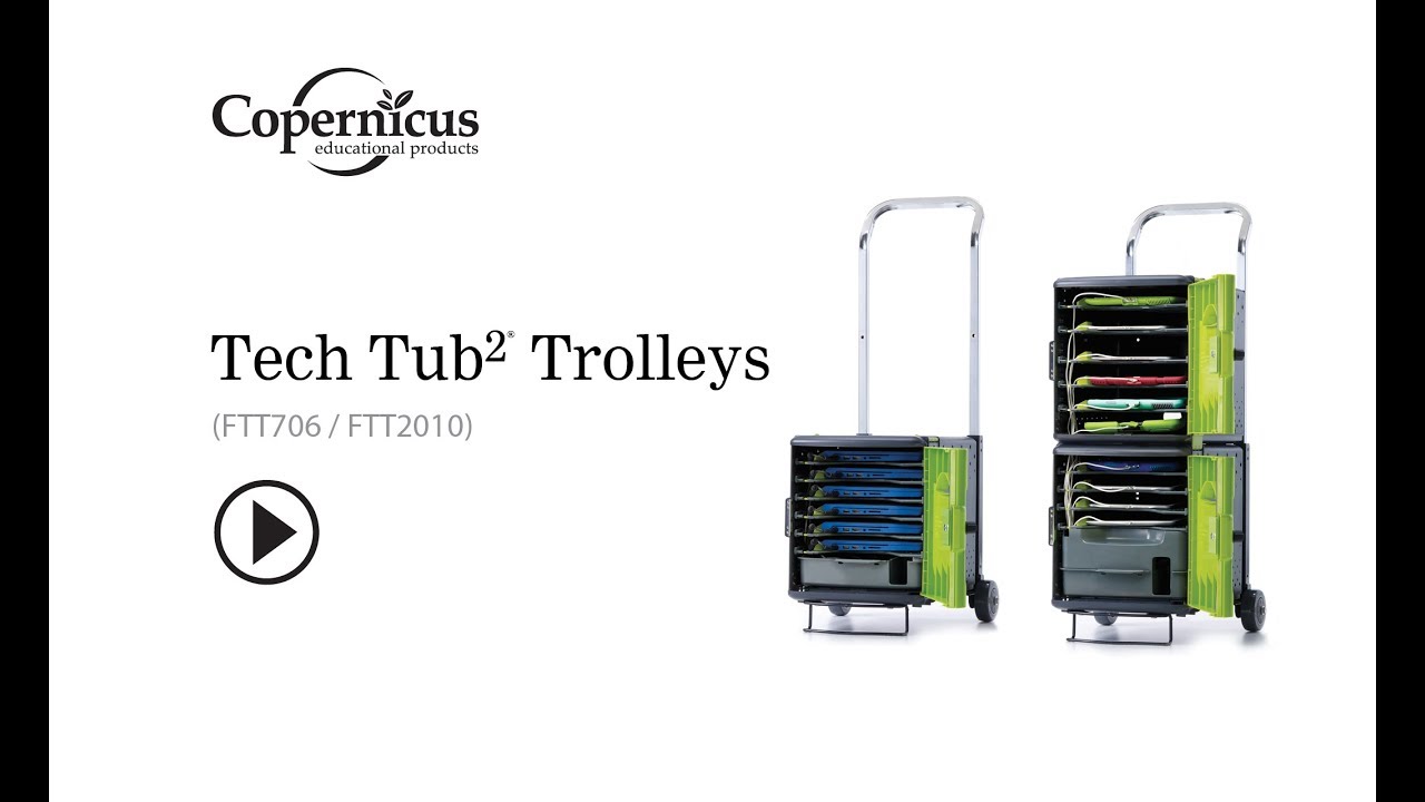 Tech Tub2® Trolley - holds 10 devices | Products | Copernicus