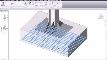 Base Plate Generation and Interference of Rebars - Revit Structure 2010 Extension Series