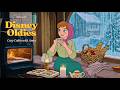 warm and cozy cabin with Anna 🍂☕ Disney oldies with fireplace crackling | chill, unwind, focus