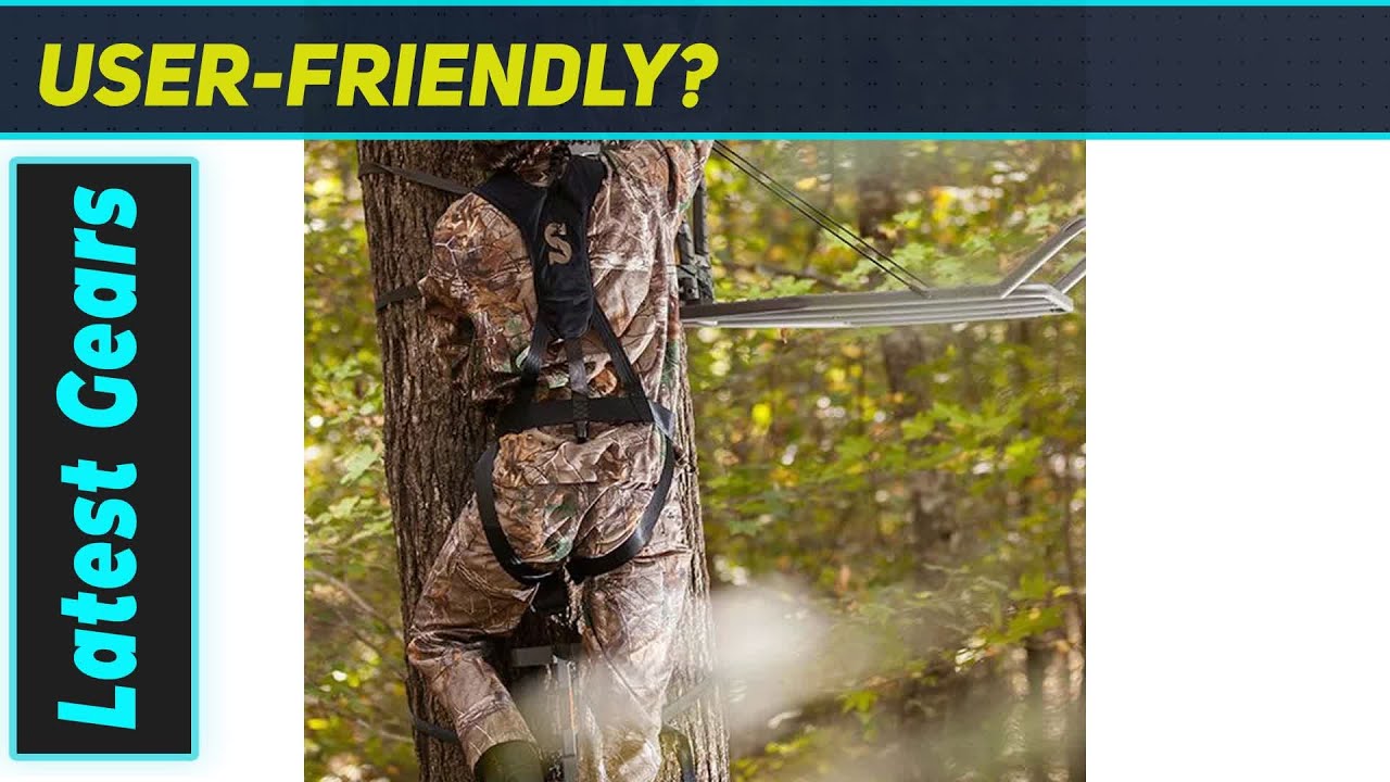 `Summit Treestands Men's Sport Harness: Your Essential Treestand Safety Upgrade!