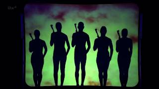 英國達人秀 - 結合音樂與肢體感動人心表演 (Attraction shadow theatre group HD_1080p)
