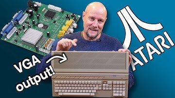 Atari ST - RGB to VGA conversion - The DEFINITIVE video solution using GBS8220