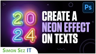 How to Create Neon Text in Photoshop CC