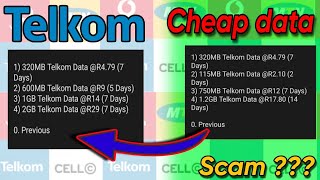 Telkom Cheapest data | Telkom is a scam ? #telkom