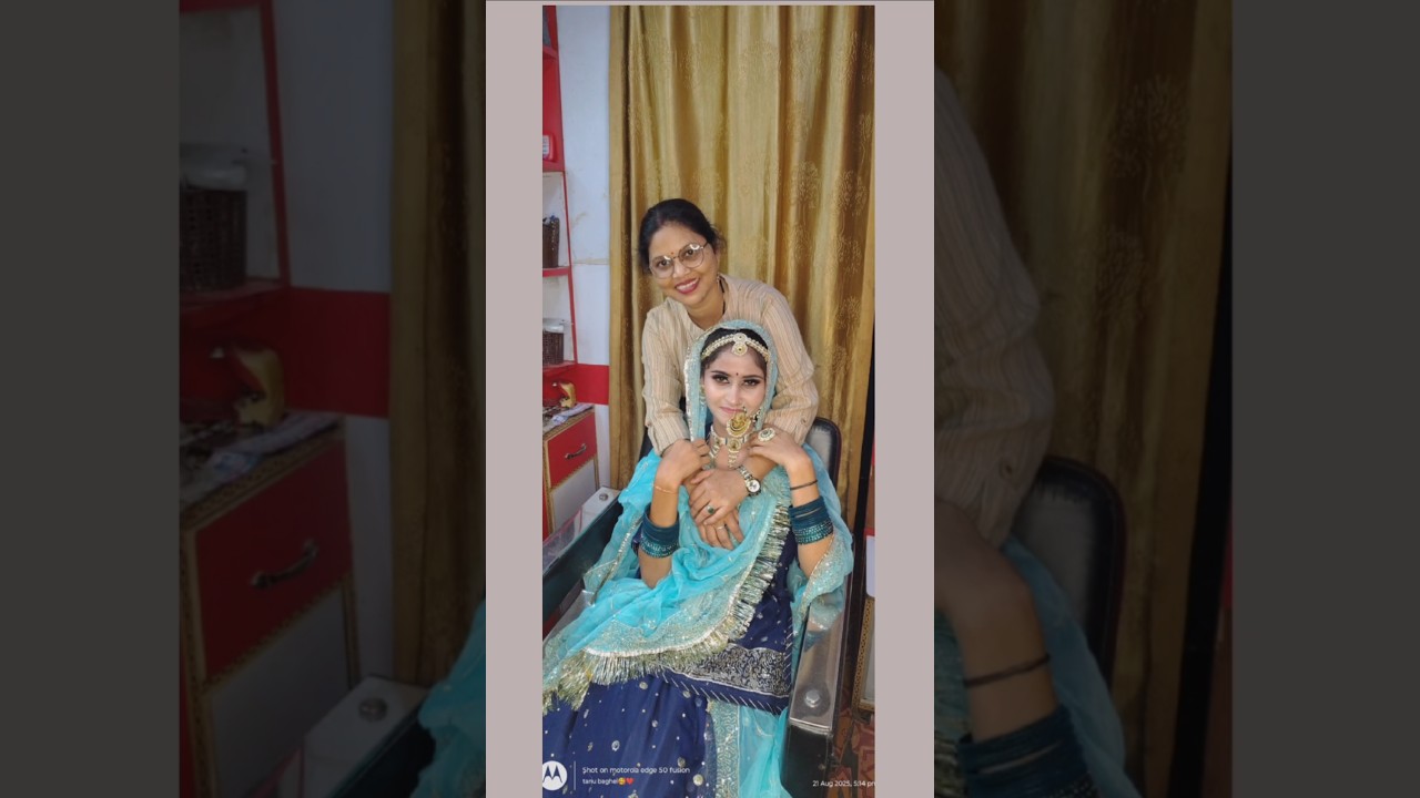 Rajasthani Bridal Makeup look 🌟💖