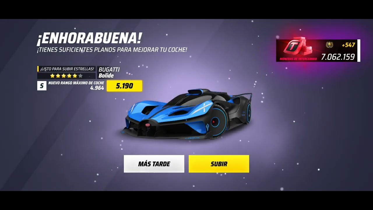 Asphalt Legends, Relay Packs, Drive Syndicate 13, Maximum Bugatti Bolide