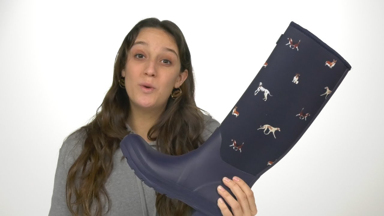 Joules Neoprene Printed Welly SKU 