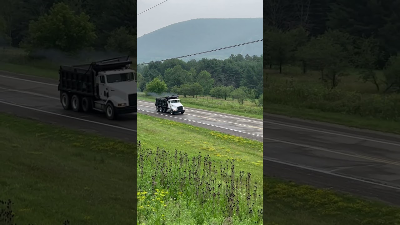 3406B Cat 5 inch straight pipes