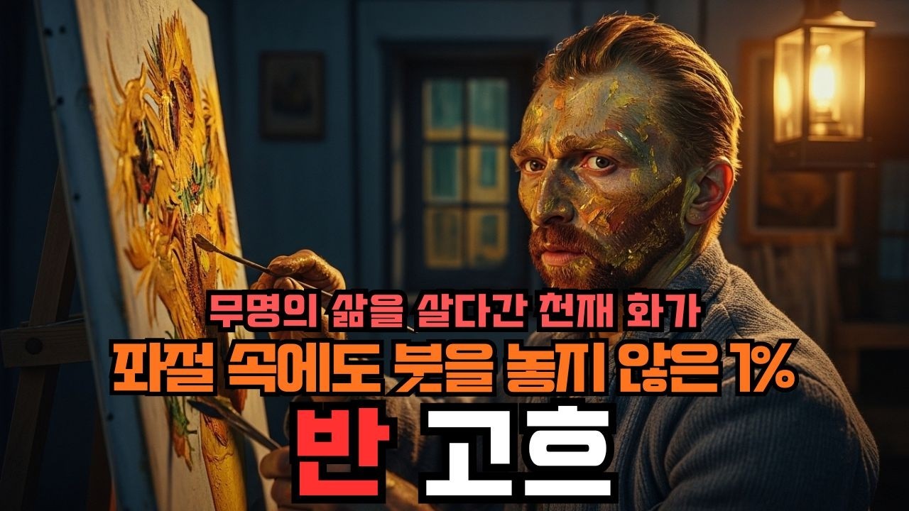 [1%의 디테일] 세상을 노랗게 물들인 저주: 반 고흐의 '망가진 눈'이 찾아낸 우주의 색