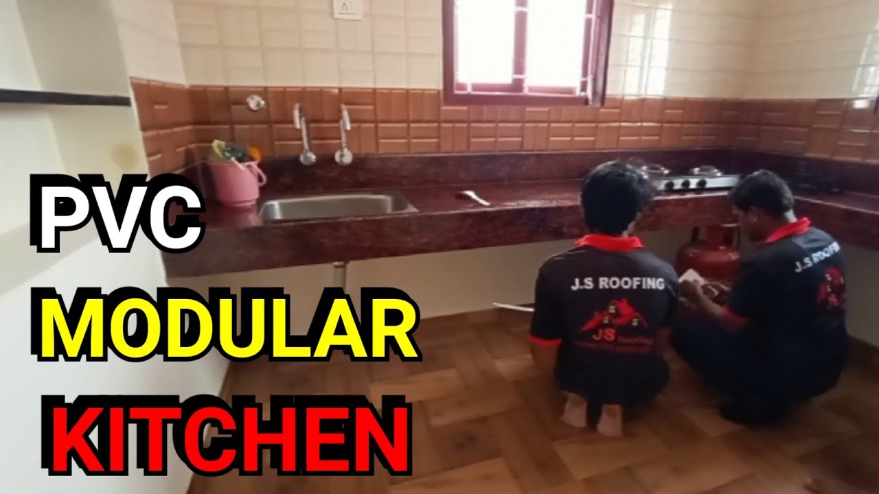 modular kitchen pvc kitchen work interior specialist JS interior