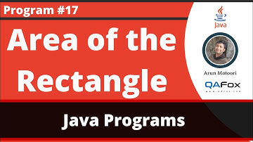 Java program which intakes width and height of a Rectangle and there by print its area