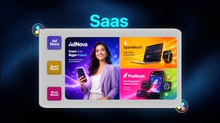Information SaaS App Animation DaVinci Resolve Fusion Tutorial News