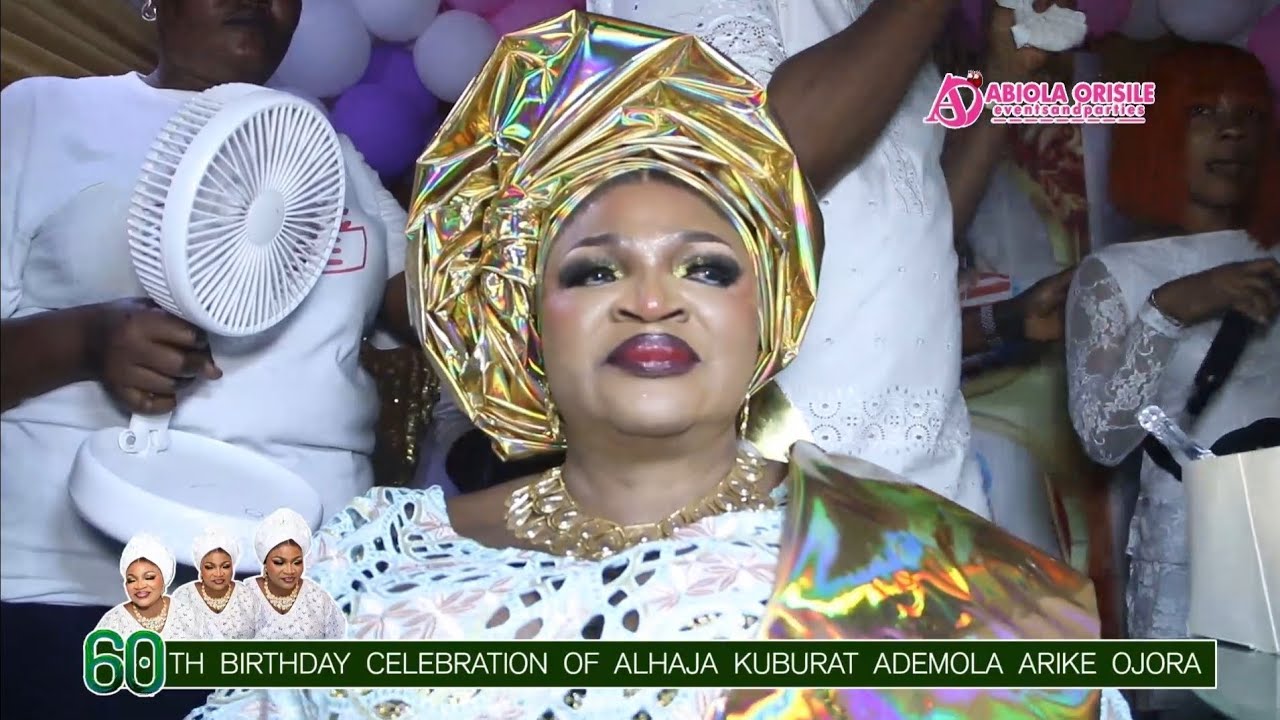 Lagos Society Woman & Fabric Merchant, Alh. Kuburat Oritoke Ojora, celebrate 60th birthday in style.
