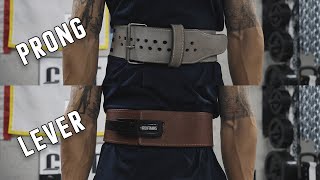 Lifting Belts  Prong Belt vs Lever Belt