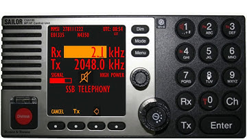 MF/HF radio - Frequency selection