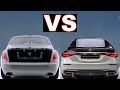 Rolls Royce Phantom vs Mercedes Maybach S Class (2021) Ultra-luxurious sedan cars. $457k vs $203k!