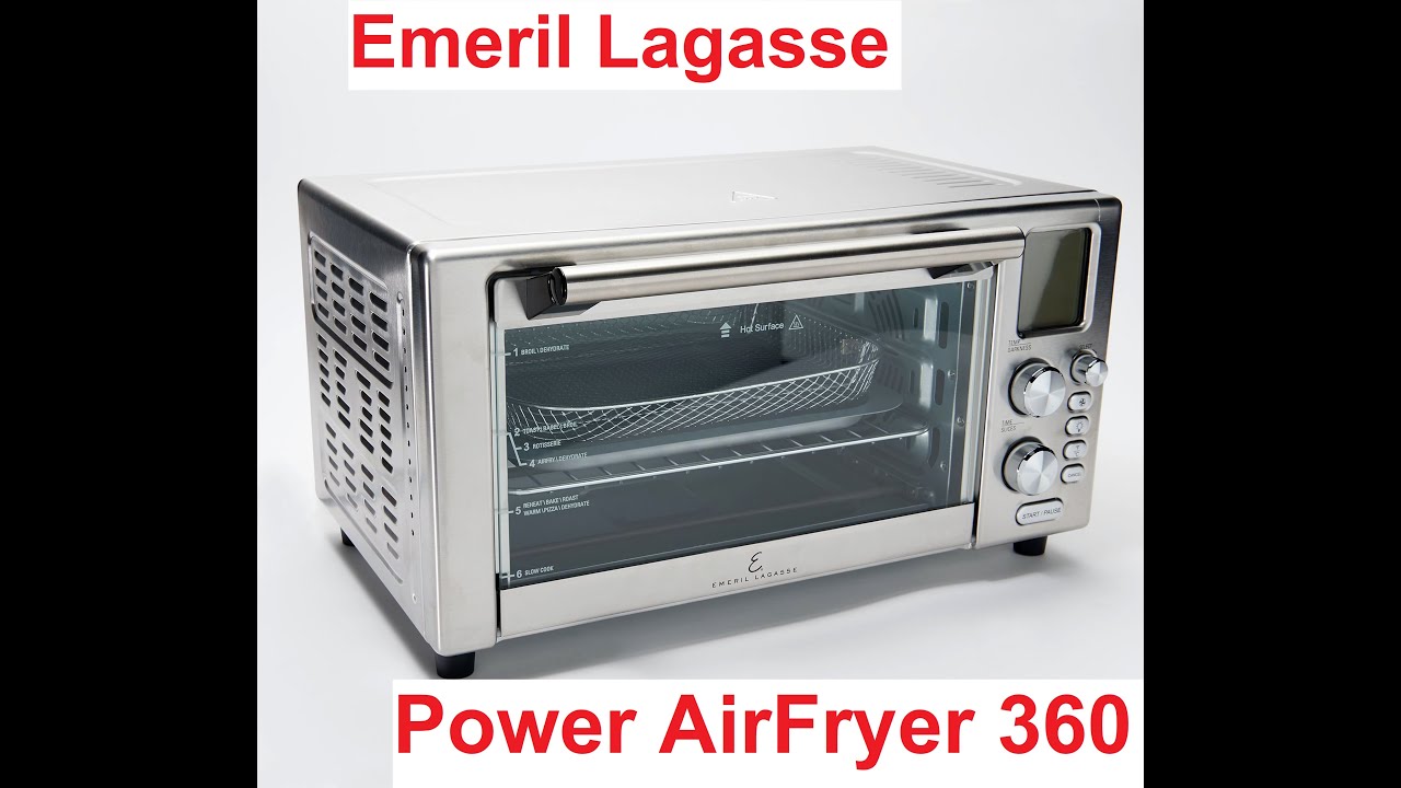 Emeril Lagasse Power AirFryer 360 UNBOXING and TESTING YouTube