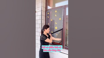 Tấm lưới dán cửa sổ ngăn ruồi muỗi côn trùng