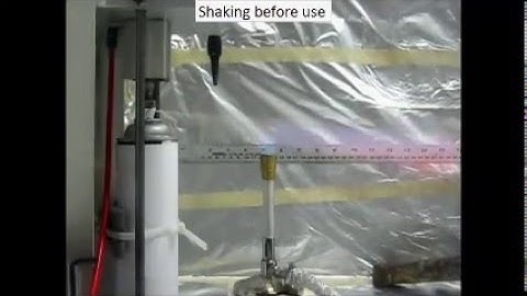 Dell Tech Aerosol Flammability Testing: No Shaking vs Shaking before use