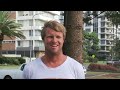 Quik Pro Gold Coast 2011 - Taj Burrow & Sally Fitzgibbons pre-event action & ITWs