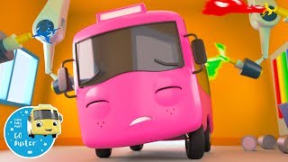 Розовый Бастер!!! | Мультики для детей | Автобус Бастер | Детские Песни