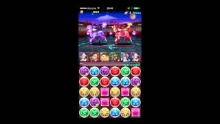【今日からパズドラ女子！】「パズバトコラボ」を闇ヴァルキリー回復パで実況プレイ（1/3）