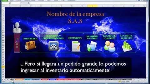 Sistema de Facturación en Excel 2