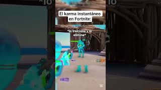 El Karma en Fortnite:🤣🎮 #unreal #fortnite #humor #shorts #gaming