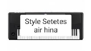 STYLE KEYBOARD KORG PA 600, SETETES AIR HINA ( RHOMA IRAMA ) TRIAZ