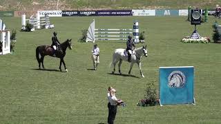 Daouschka, 1st place, 130cm course, 11yo mare, Calato x Andiamo, Athens Equestrian Festival 2019