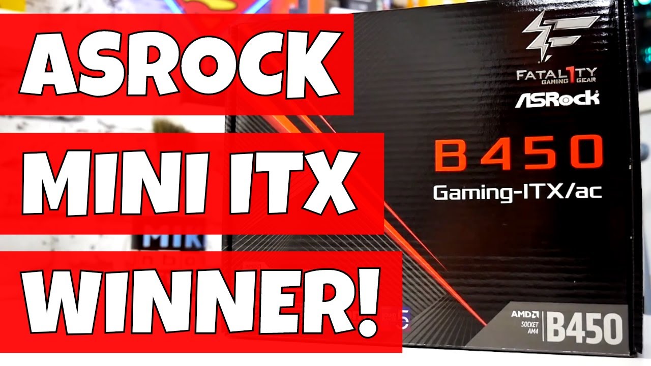 ASRock Fatal1ty B450 Gaming-ITX/ac - Bundkort - mini ITX - Socket