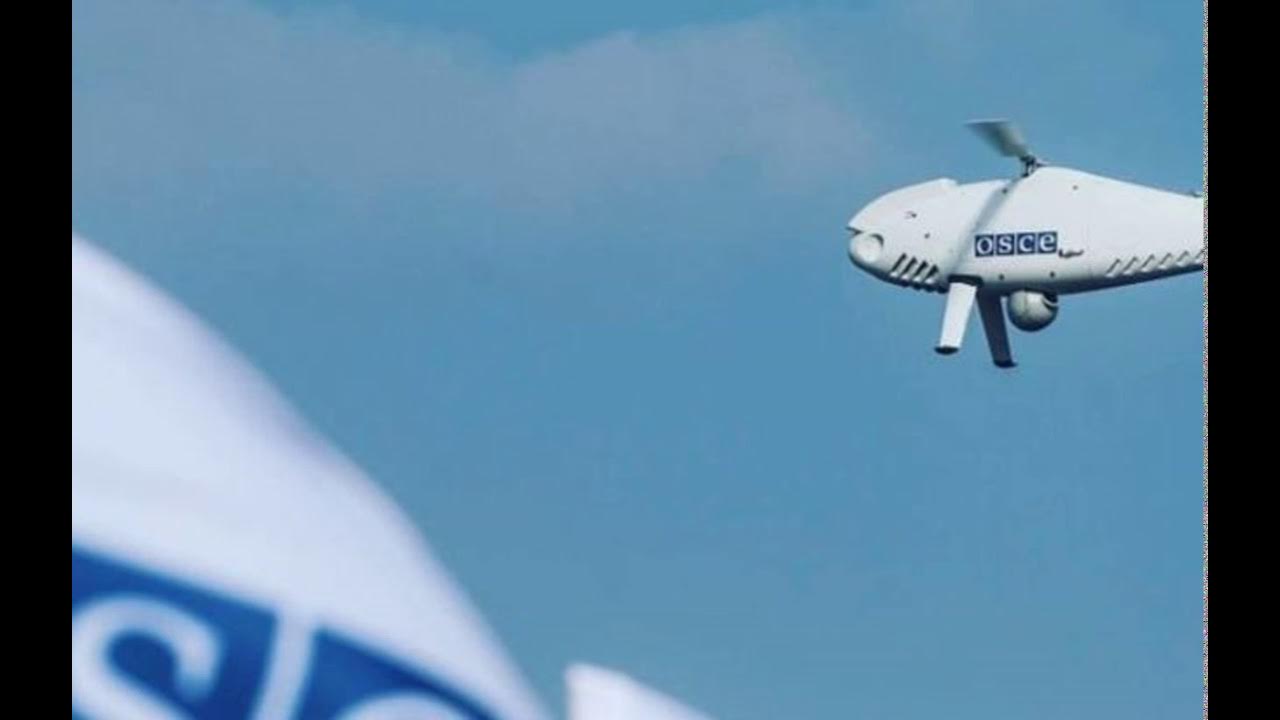 дроны обстреляли