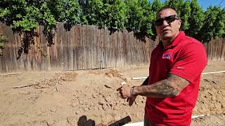 removing old black  "poly" pipe plumbing is a must!