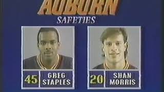 1988 Auburn vs Tennessee
