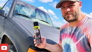 I SPRAYED MY TRUCK WITH RAPTOR LINER PART 2