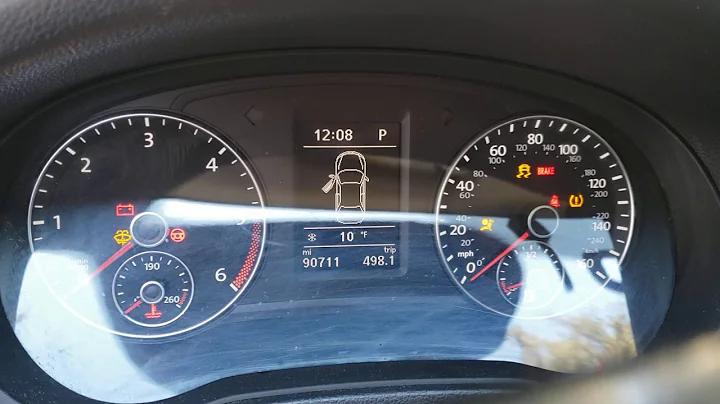 2014 VW Passat TDI 10° F  Cold-start without pre heat