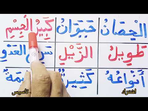 تعلم القراءة قطعة قراءة متكاملة عن الحصان للمبتدئين