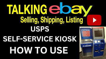 Shipping eBay items with the USPS Self-Service Kiosk HOW TO SHIP YOUR ITEM