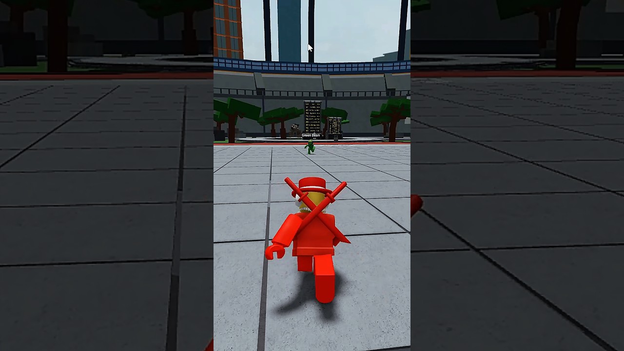 SAMMY vs GREEN BEAN 🔥 Epic Roblox Fight! 