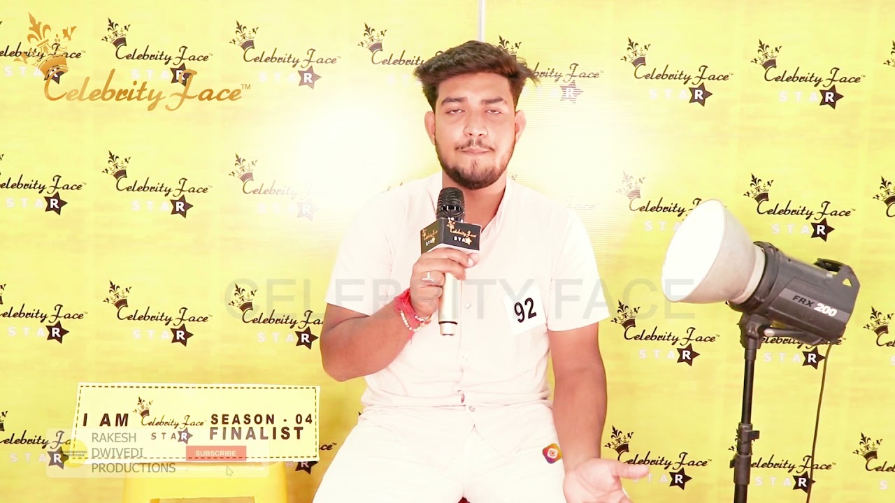 Ashish | Celebrity Face Star Season 04 Finalist Introduction Video | Celebrity Face Originals
