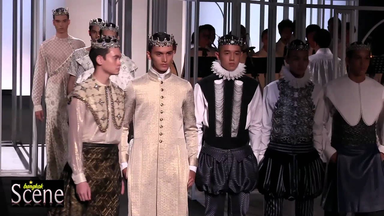 Theatre Fashion Show at Couture Fashion Week in Bangkok. Movie by Paul