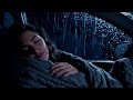 Long Rain Ambience in a Quiet Car During a Peaceful and Stormy Night
