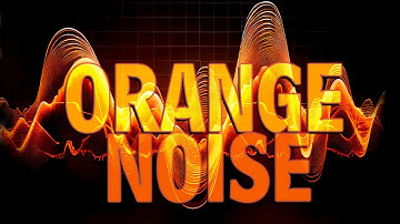 10 HRS of Orange Noise + Dark Screen for Focus