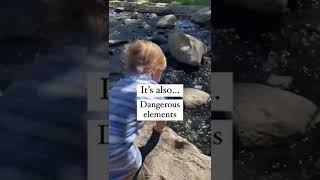 Risky play is more than just climbing high #montessoriathome #montessoritoddler #toddlerlife