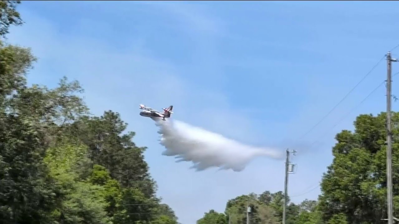 What challenges are firefighters facing as wildfires spread? - YouTube