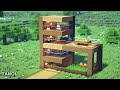 ⚒️ Minecraft | How To Build a Oak+Spruce Survival Wooden House